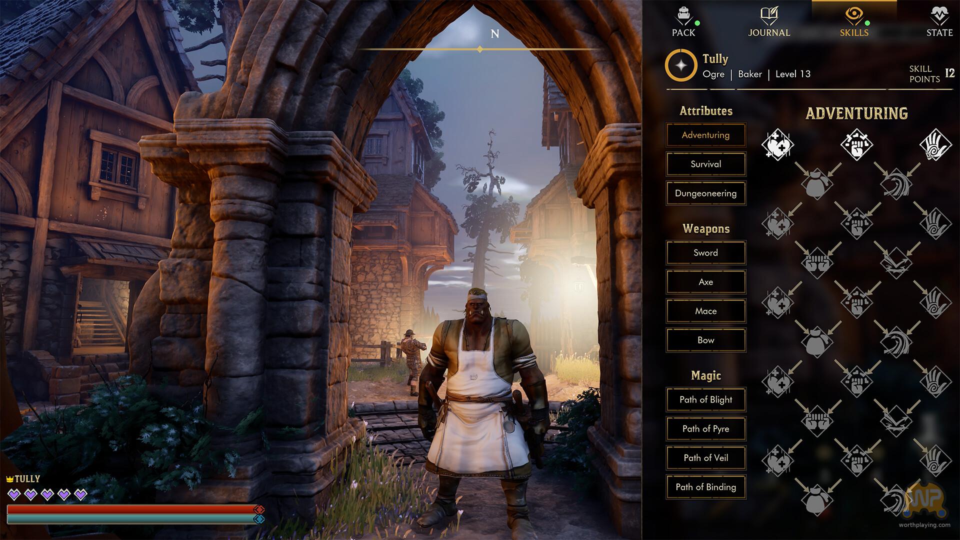 Wyldheart - Combat co-op dans les donjons