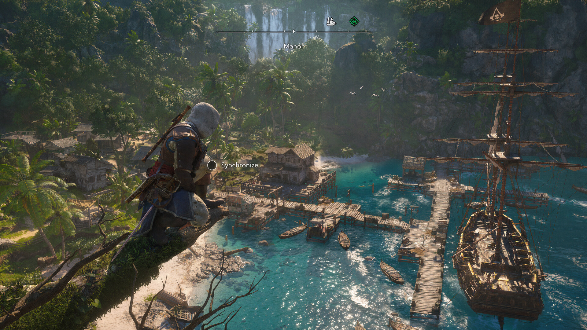 Navigation en haute mer dans Assassin's Creed Black Flag Resynced