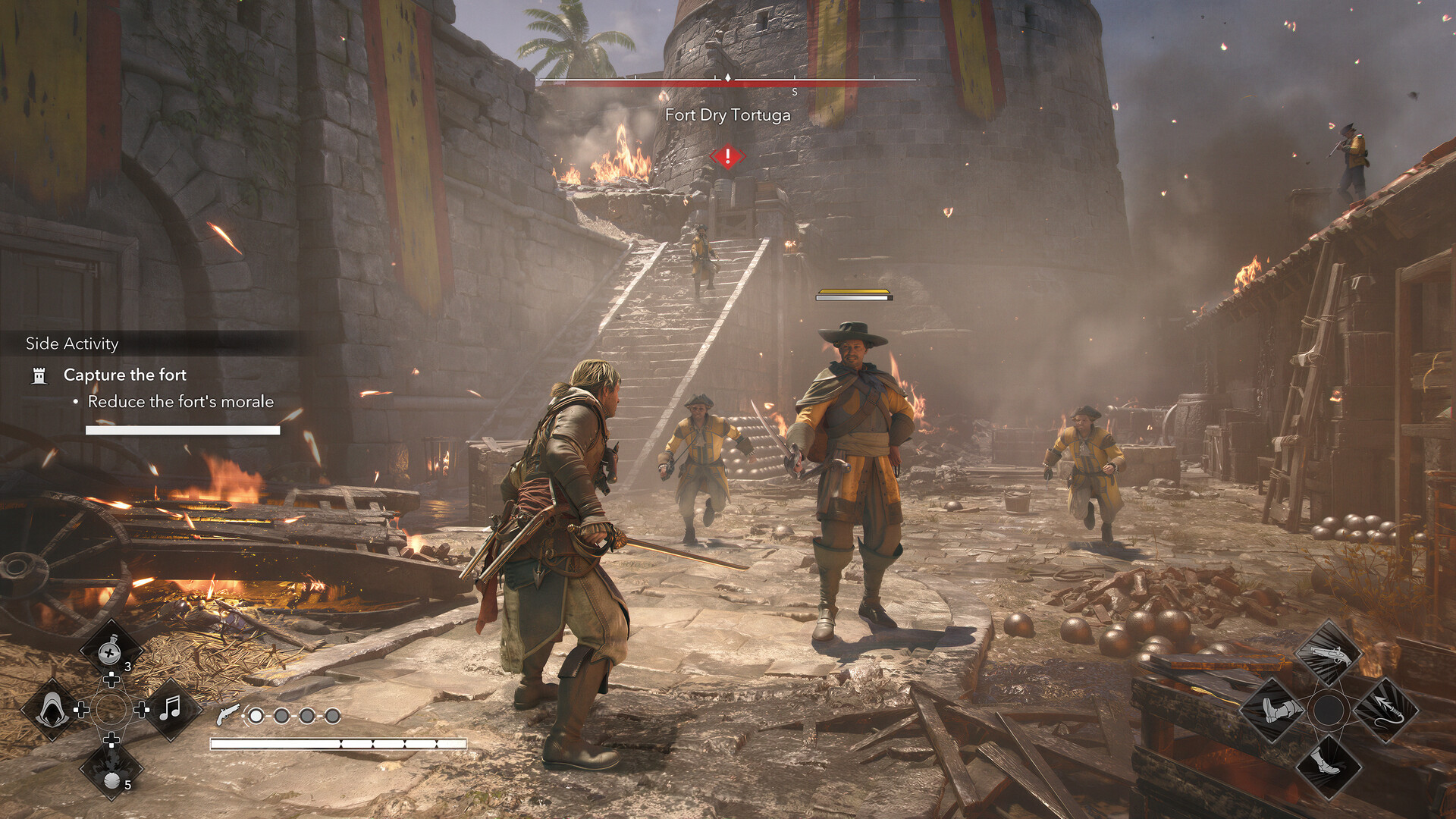 Combat naval dans Black Flag Resynced
