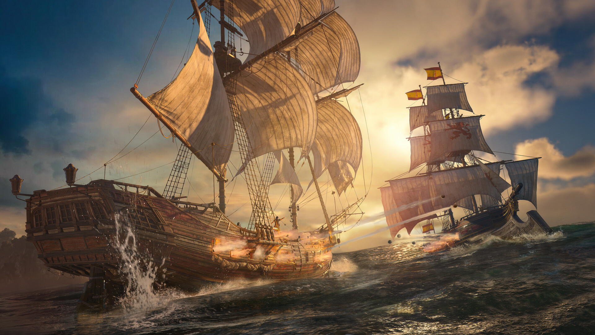 Jungle tropicale détaillée dans Black Flag Resynced